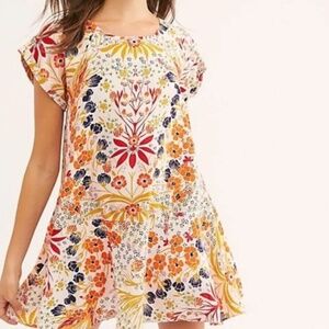 Free People Strawberry Fields Mini Dress